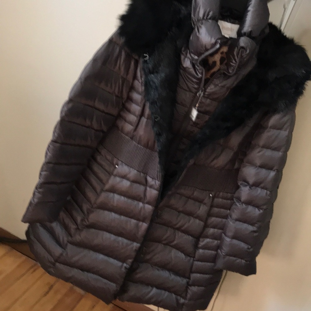 Laundry by Shelli Segal Quilted Puffer Coat sz XL